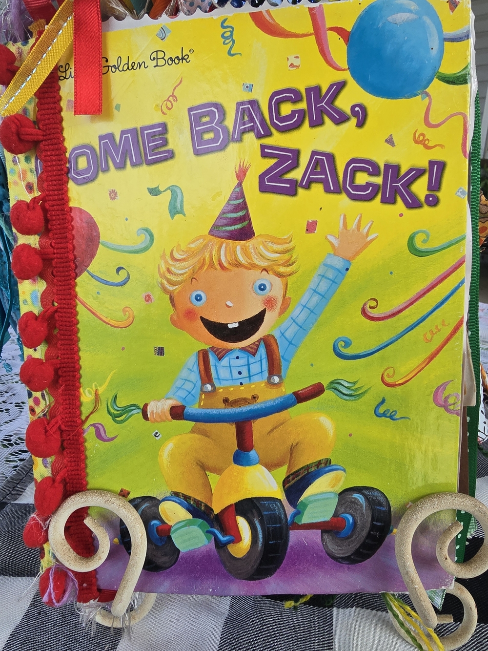 Come Back, Zack! Bright Yellow Children's Journal